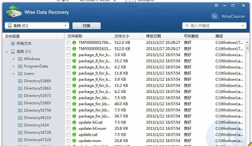Wise Data Recovery Portable v3.5.2.189 ɫЯ